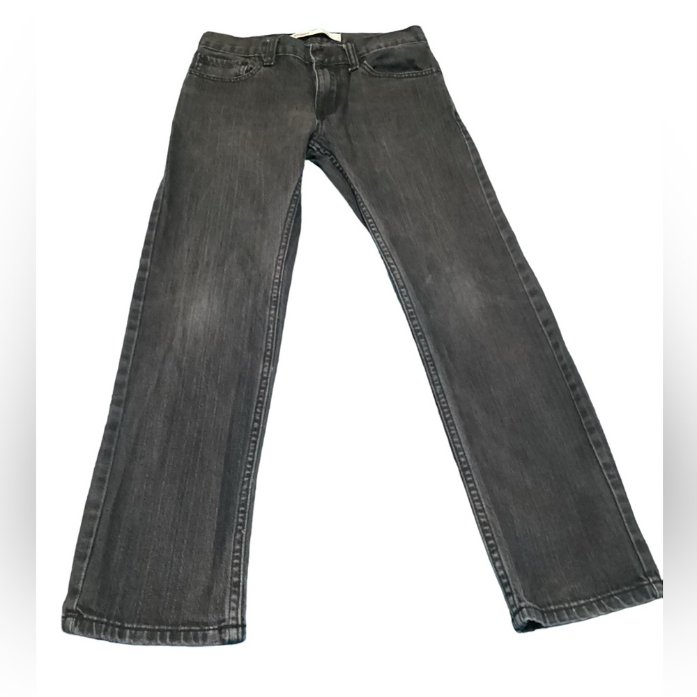 GUC Levi's 511 Black‎ label Jeans Slim Fit Straight Stretch Denim sz 26x26 12reg